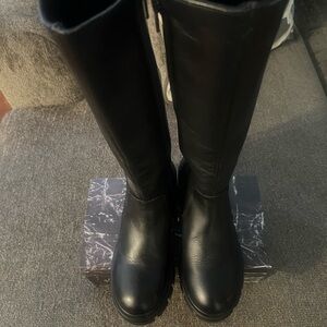 Steve Madden Black Tall Boots